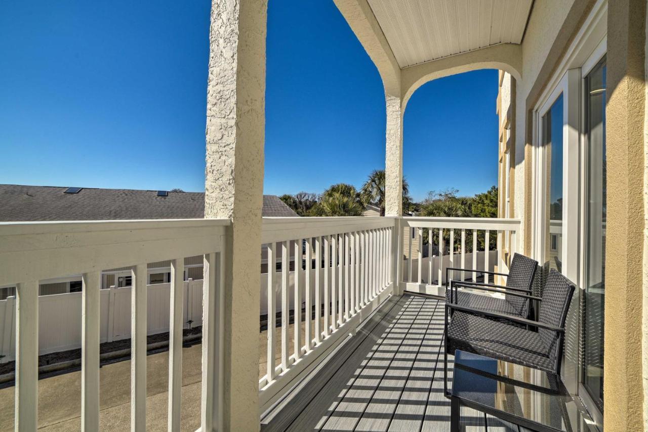Sunny Pcb Home With Balcony Steps To The Beach! Panama City Beach Exterior foto